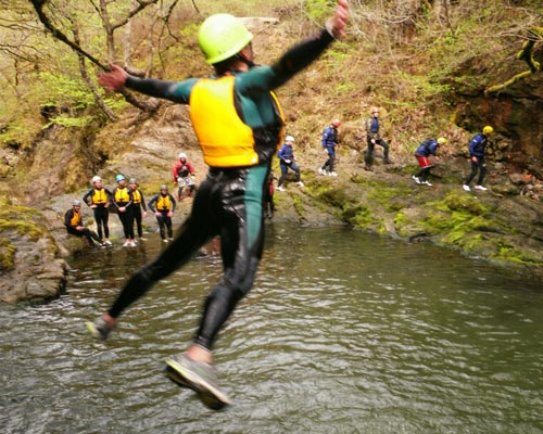 Canyoning Wales